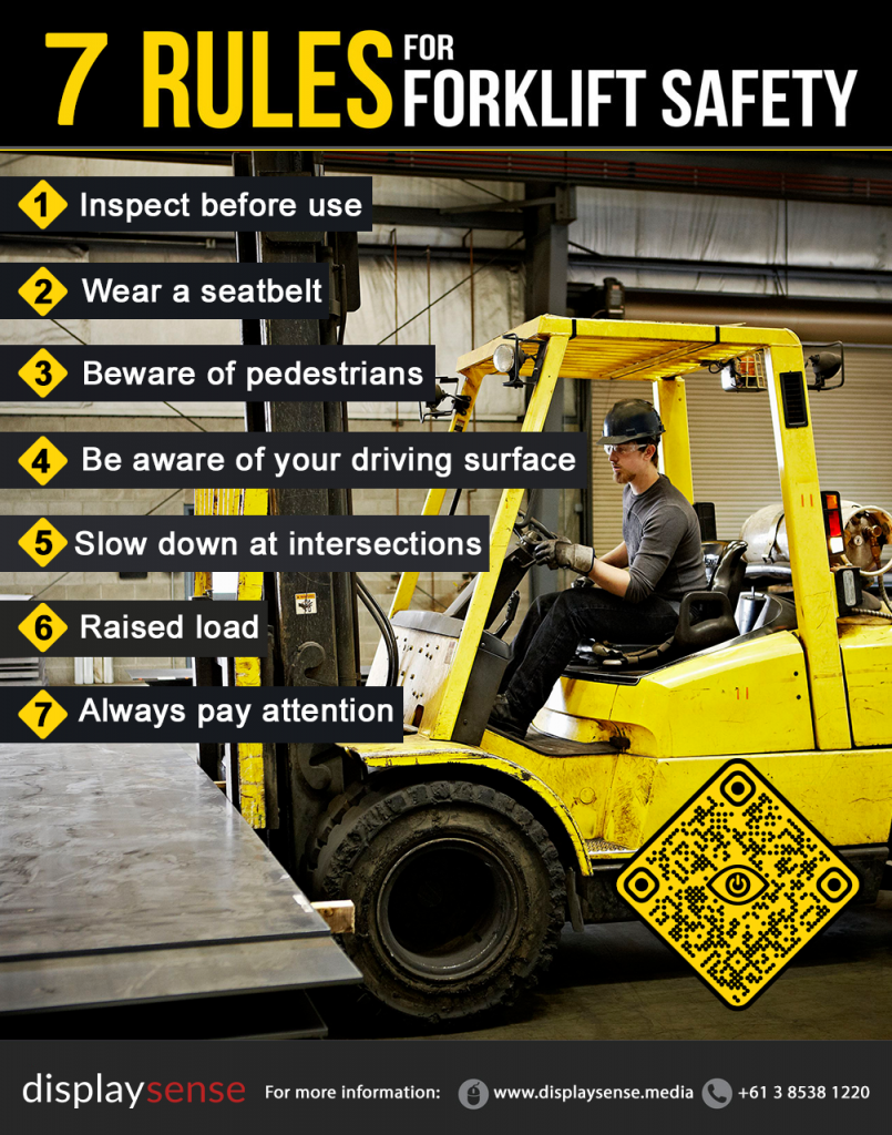 Forklift Safety Marker